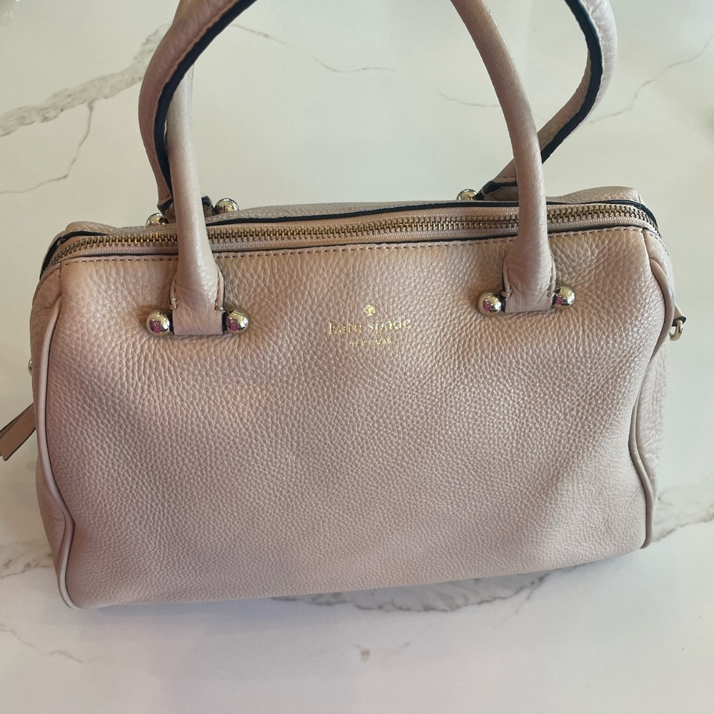 Kate Spade Cream Leather Handbag FIRM PRICE.